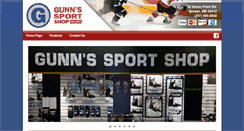 Desktop Screenshot of gunnshockey.com